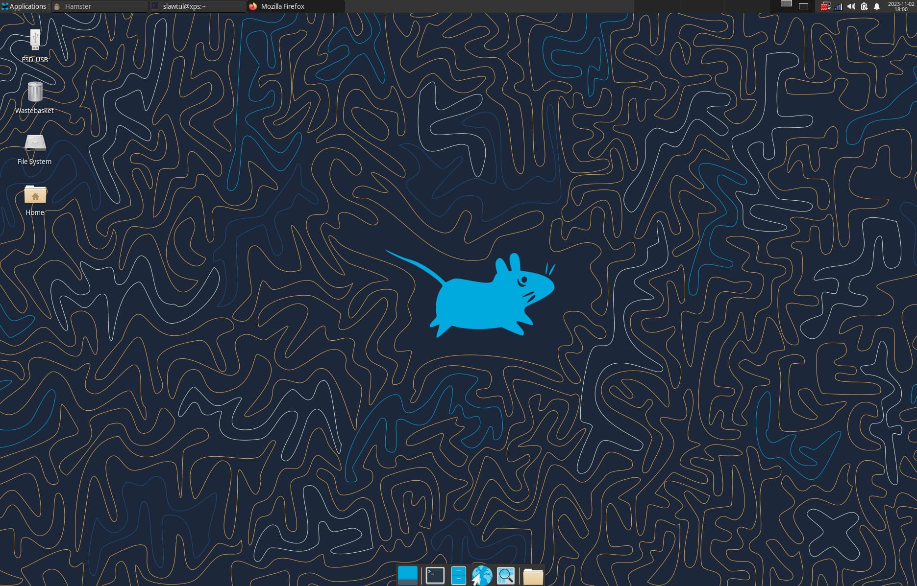 KazOS desktop environment